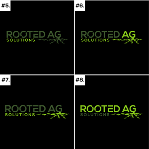 Logo Design by design wae for Rooted AG Solutions | Design: #33139971