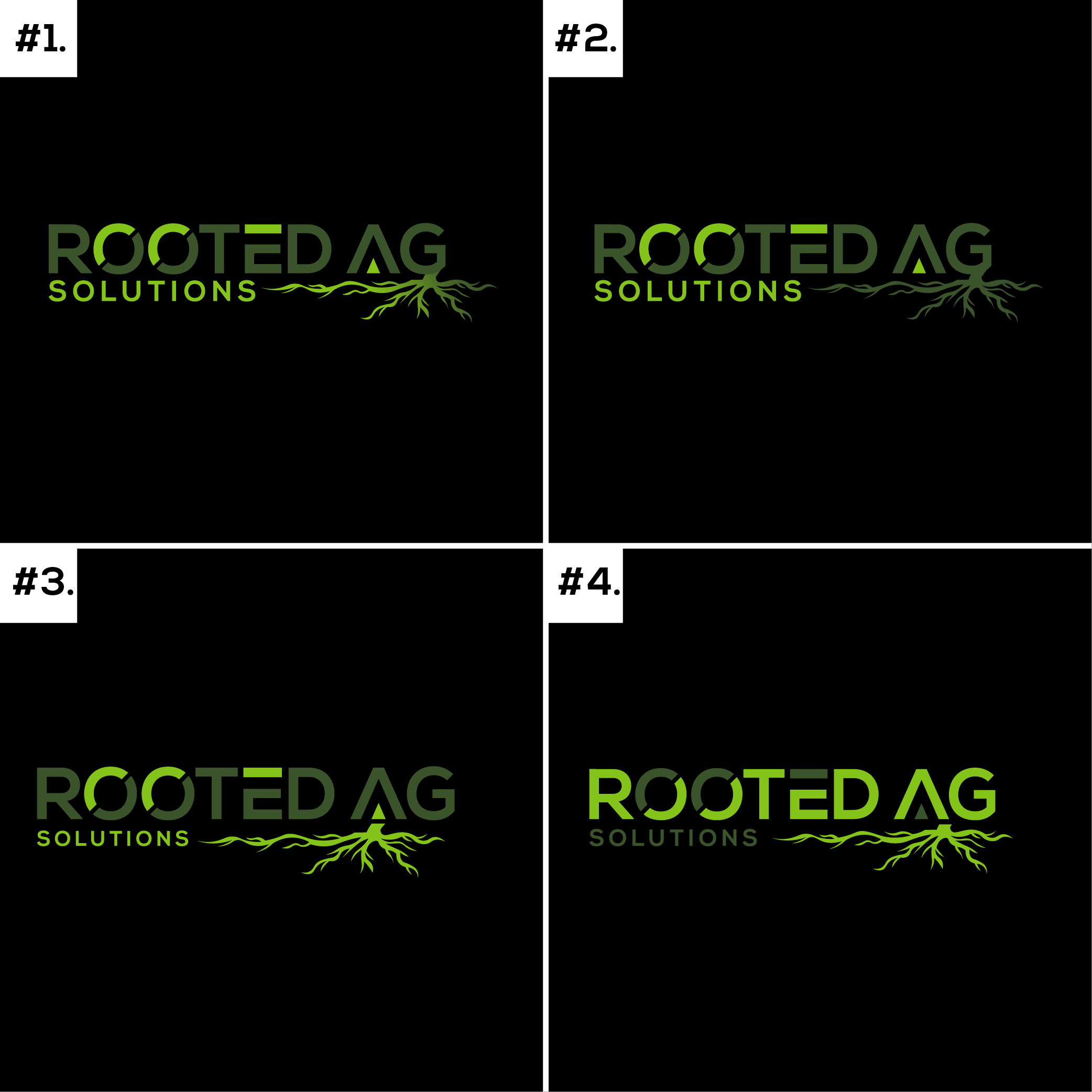 Logo Design by design wae for Rooted AG Solutions | Design: #33139972