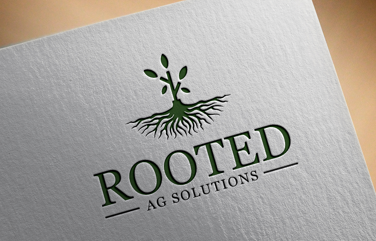 Logo Design by AMMERA for Rooted AG Solutions | Design #33122467
