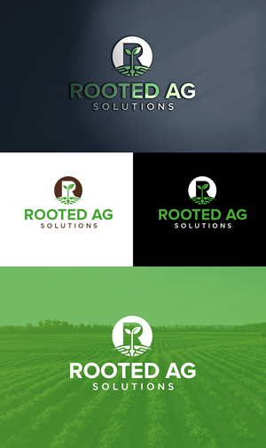 Logo Design by BehindSymbols for Rooted AG Solutions | Design: #33133413