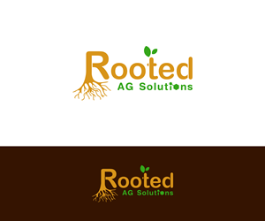 Logo Design by Fahmida Sattar Santa for Rooted AG Solutions | Design: #33126952