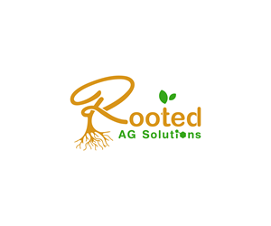 Logo Design by Fahmida Sattar Santa for Rooted AG Solutions | Design #33132149