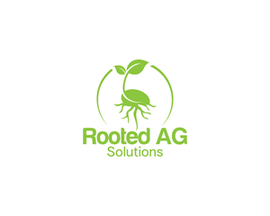 Logo Design by Janna Design for Rooted AG Solutions | Design: #33117921