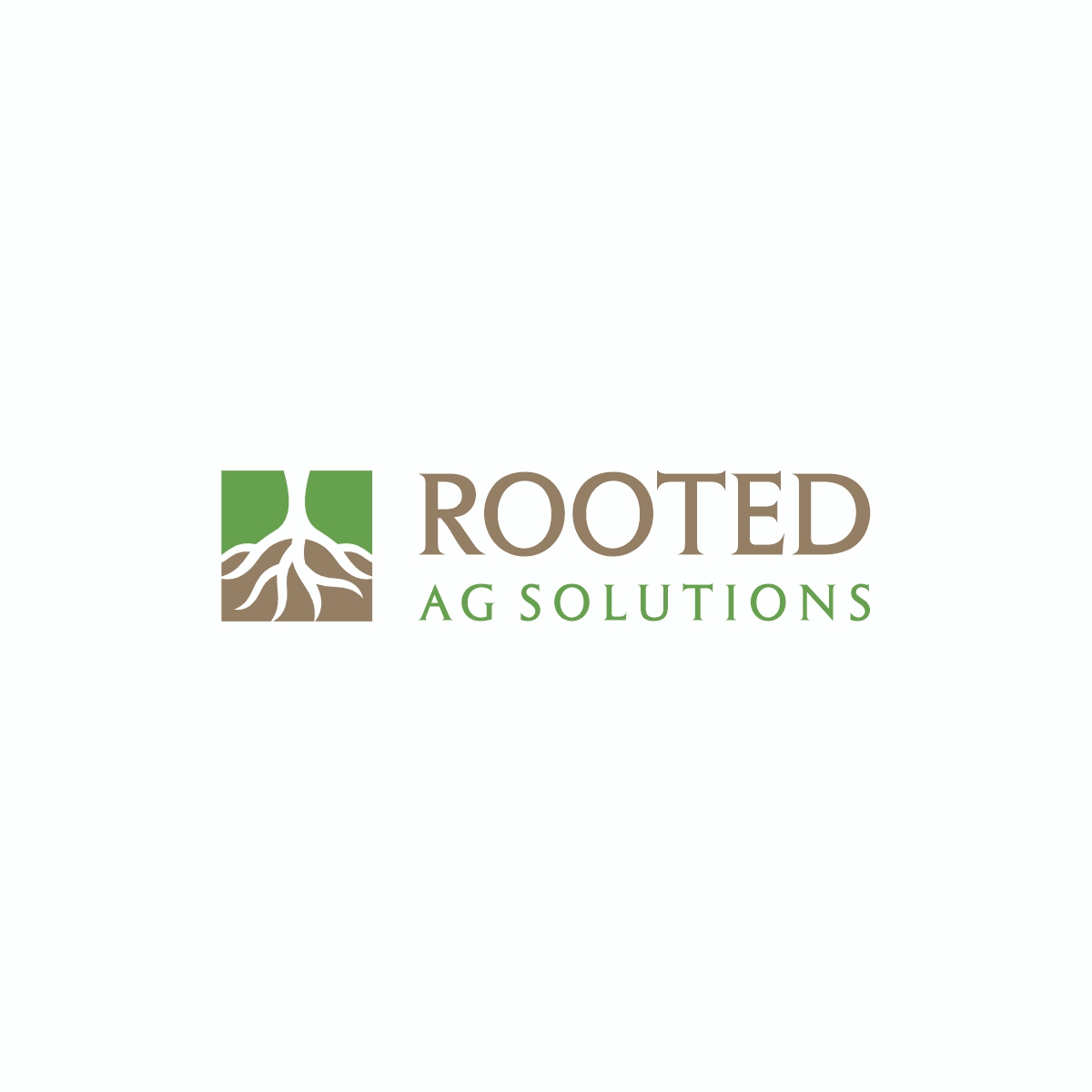 Logo Design by Ashani Bhattacharya for Rooted AG Solutions | Design #33114337