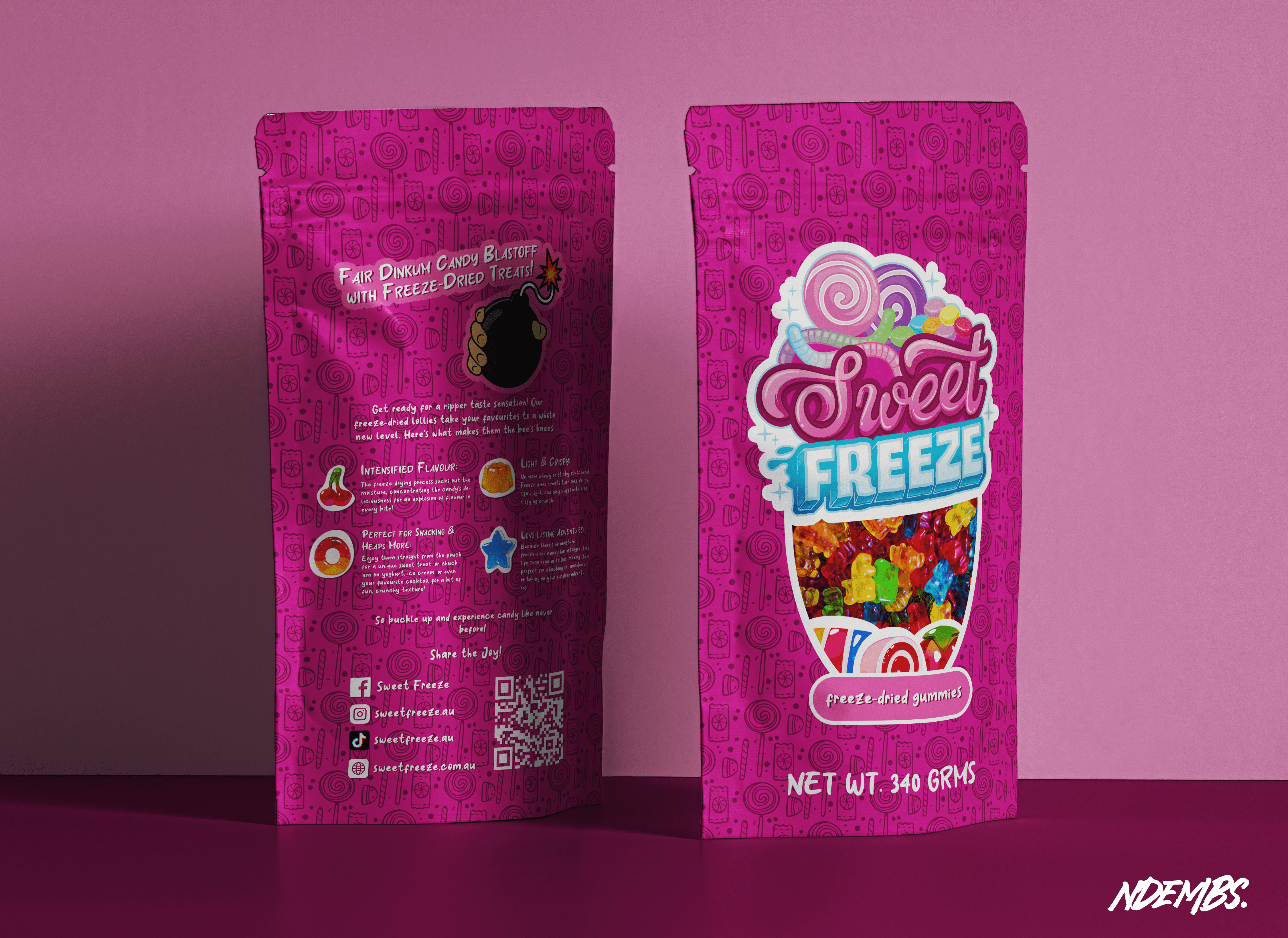 Diseño Gráfico por Ndembs para Sweet Freeze Pty Ltd | Diseño #33144286