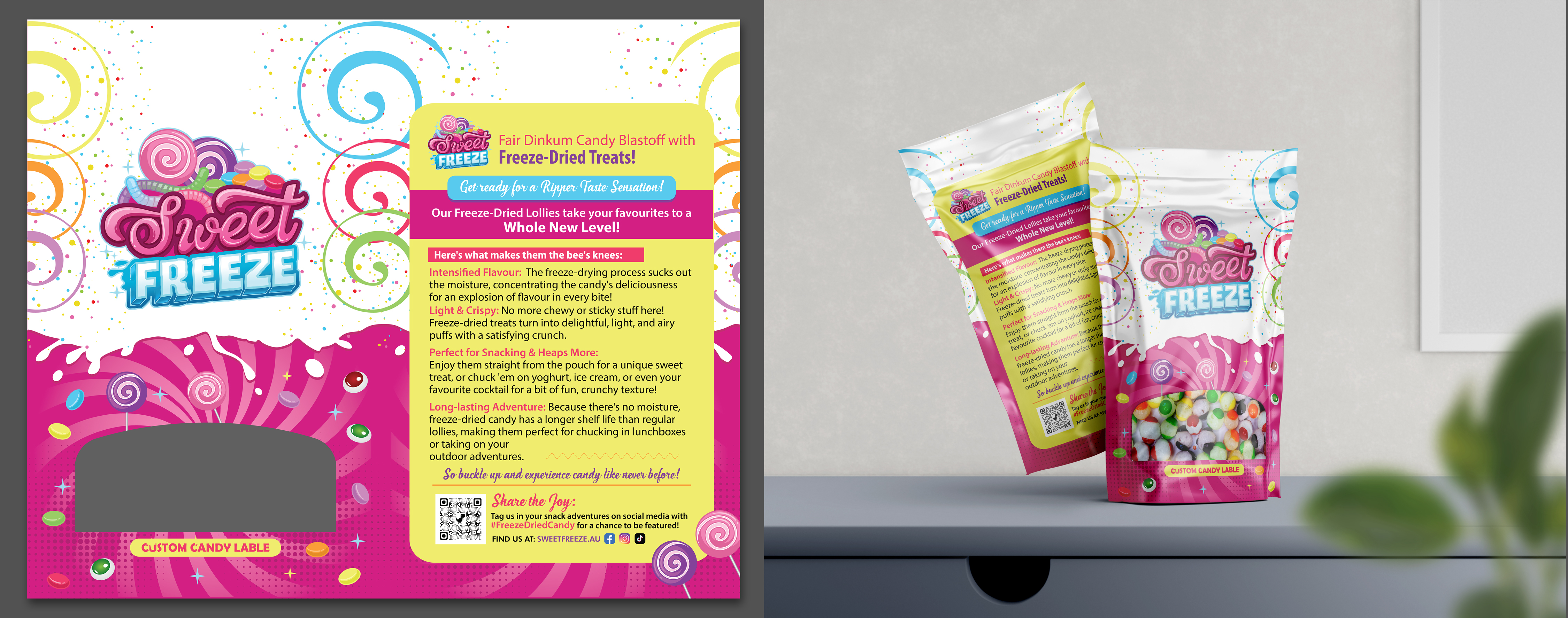 Design Graphique par Impressive Designs pour Sweet Freeze Pty Ltd | Design #33114857