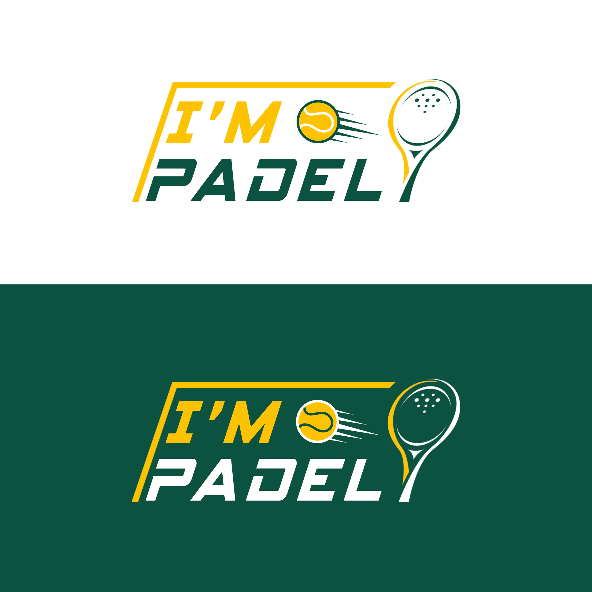 Logo Design by AMBStudio for I'M Padel | Design #33109544