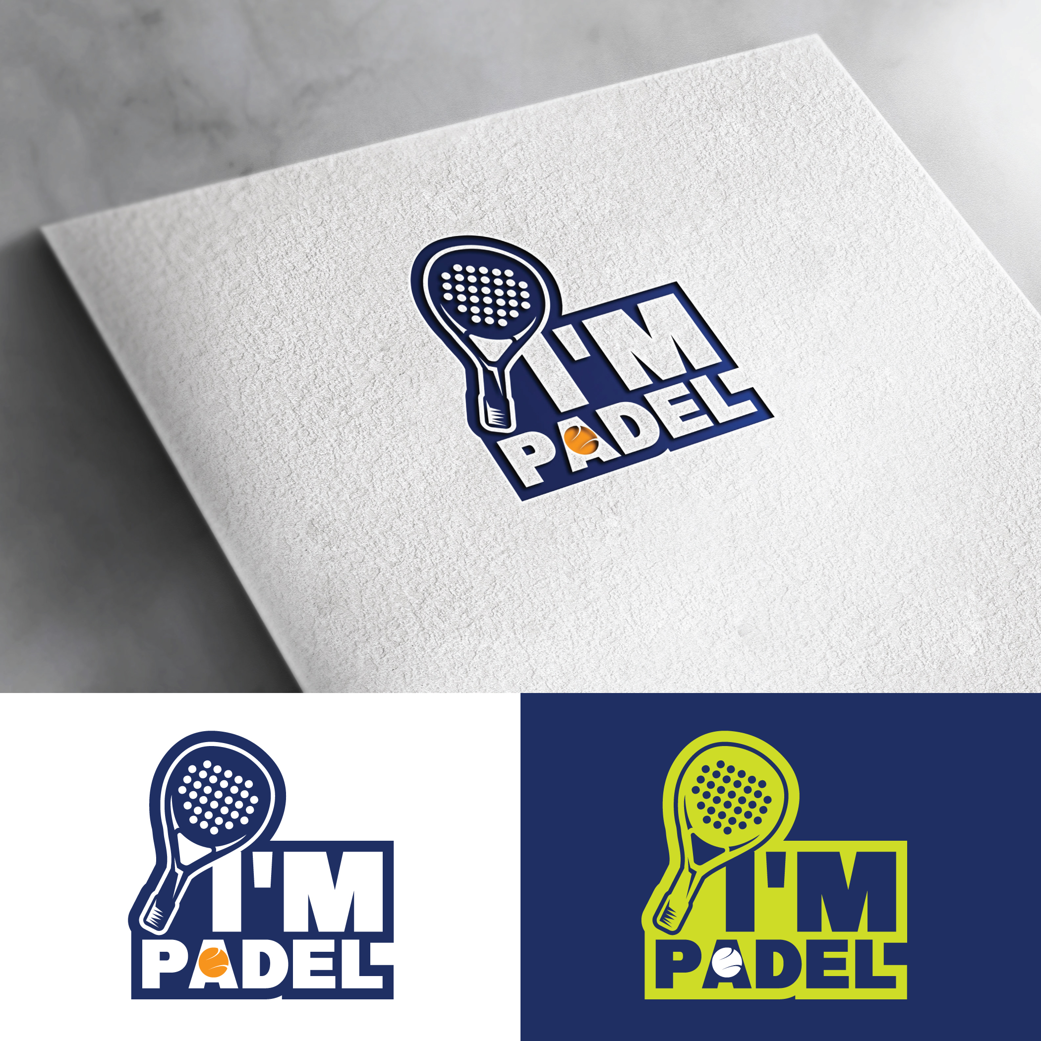Logo Design by StromDesignHub for I'M Padel | Design #33110712