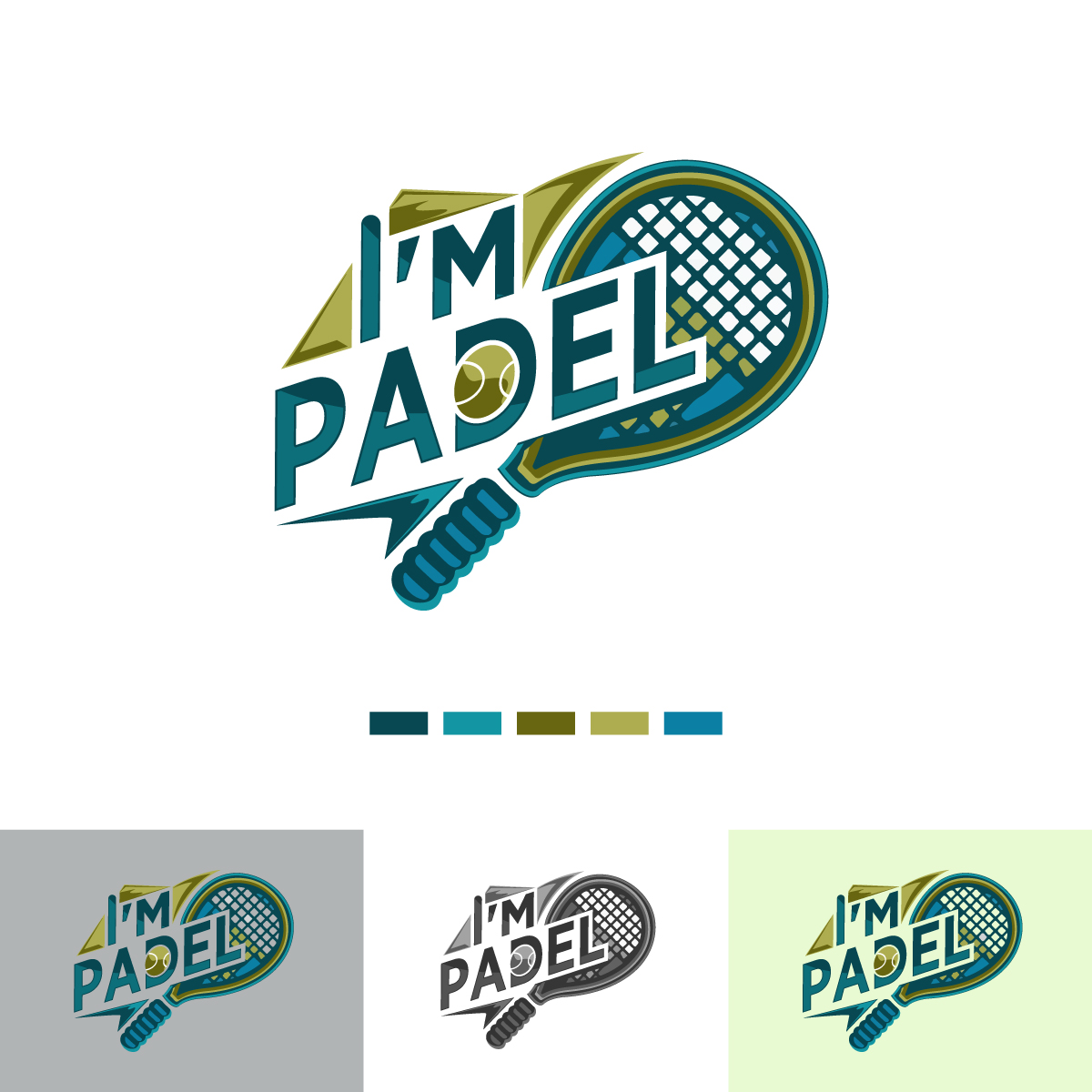 Logo Design by Suvendu.S for I'M Padel | Design #33134823