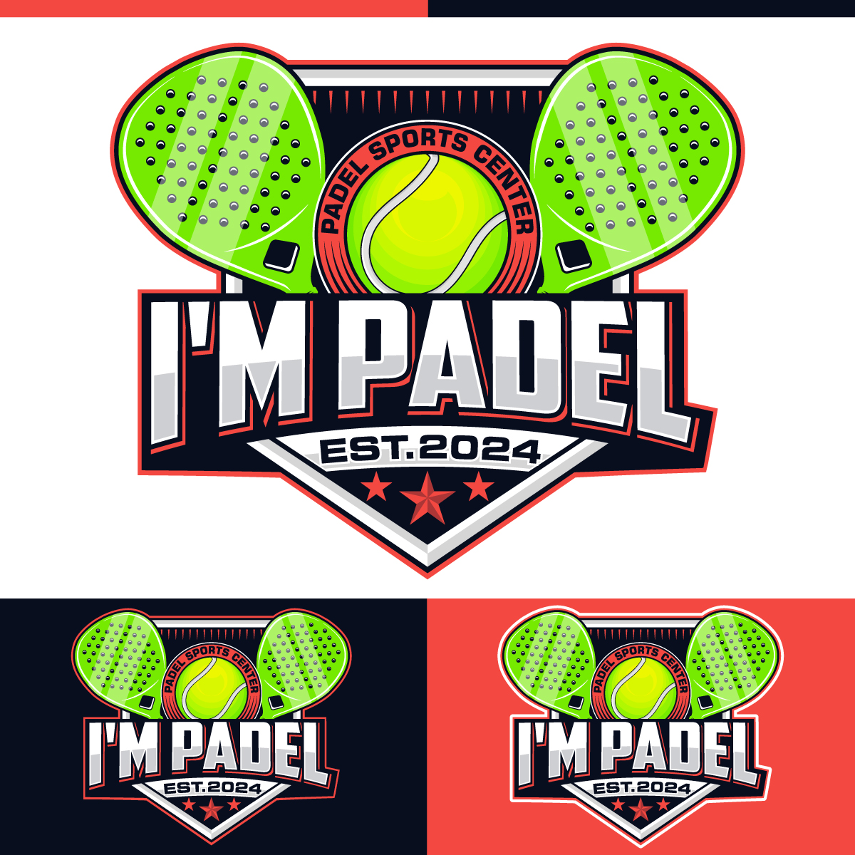 Logo Design by Suvendu.S for I'M Padel | Design #33136772