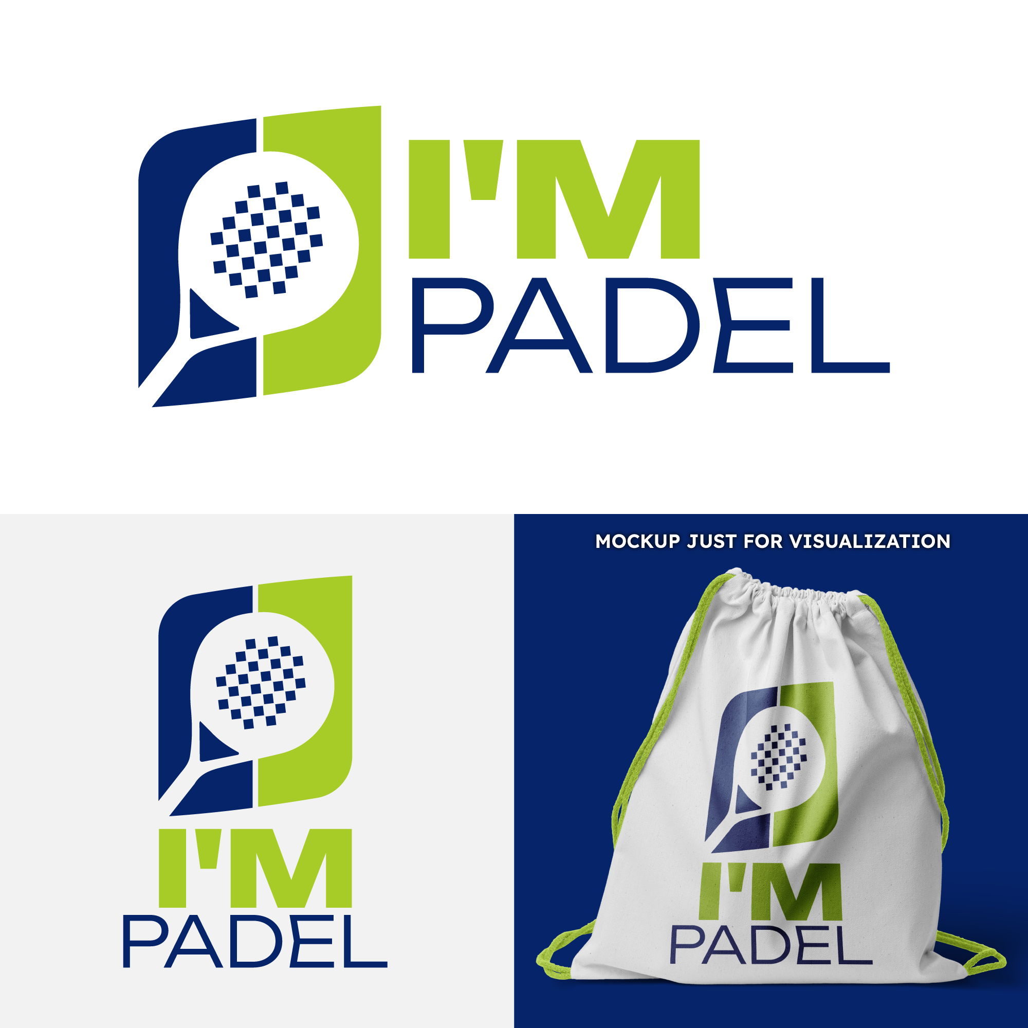 Logo Design by Di3goAngelo for I'M Padel | Design #33110484