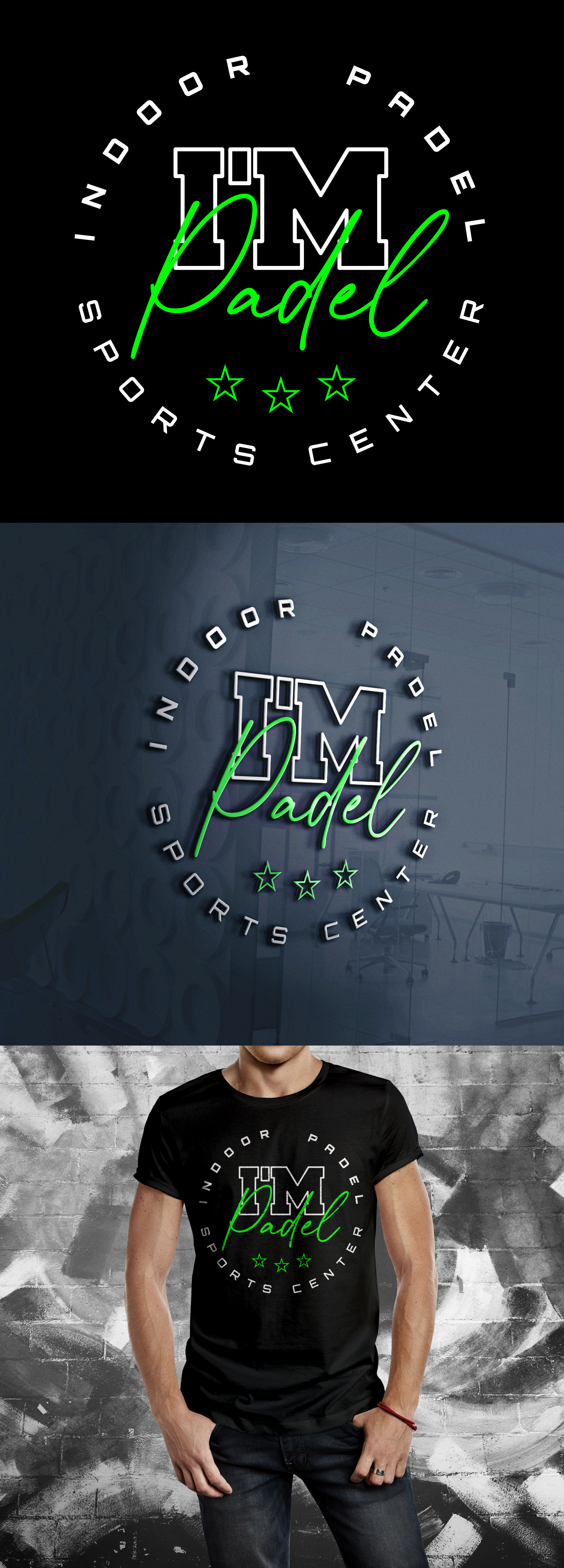 Logo Design by Oleksandr Tovarkov for I'M Padel | Design #33107571