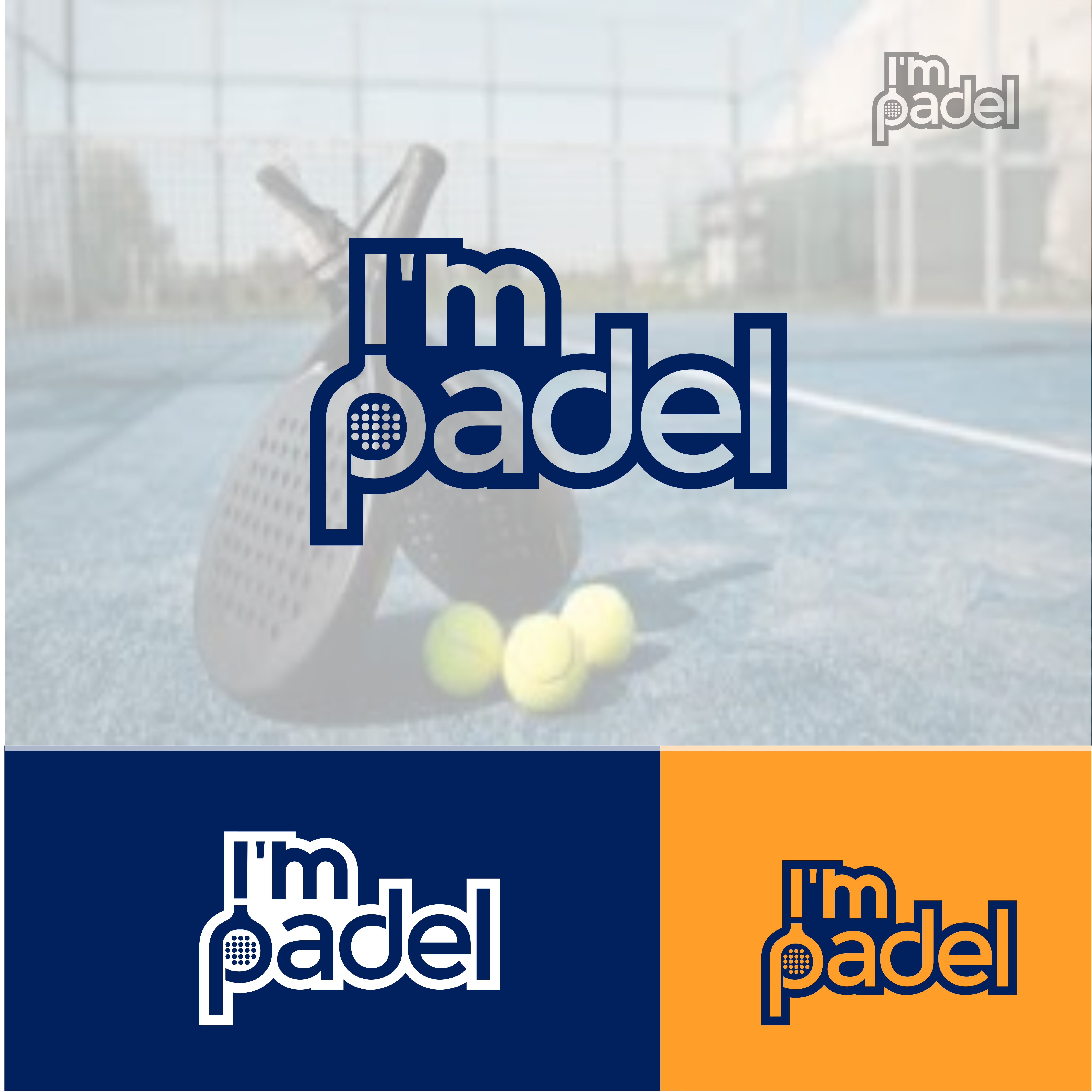 Logo Design by Muadi Jinan for I'M Padel | Design #33159745