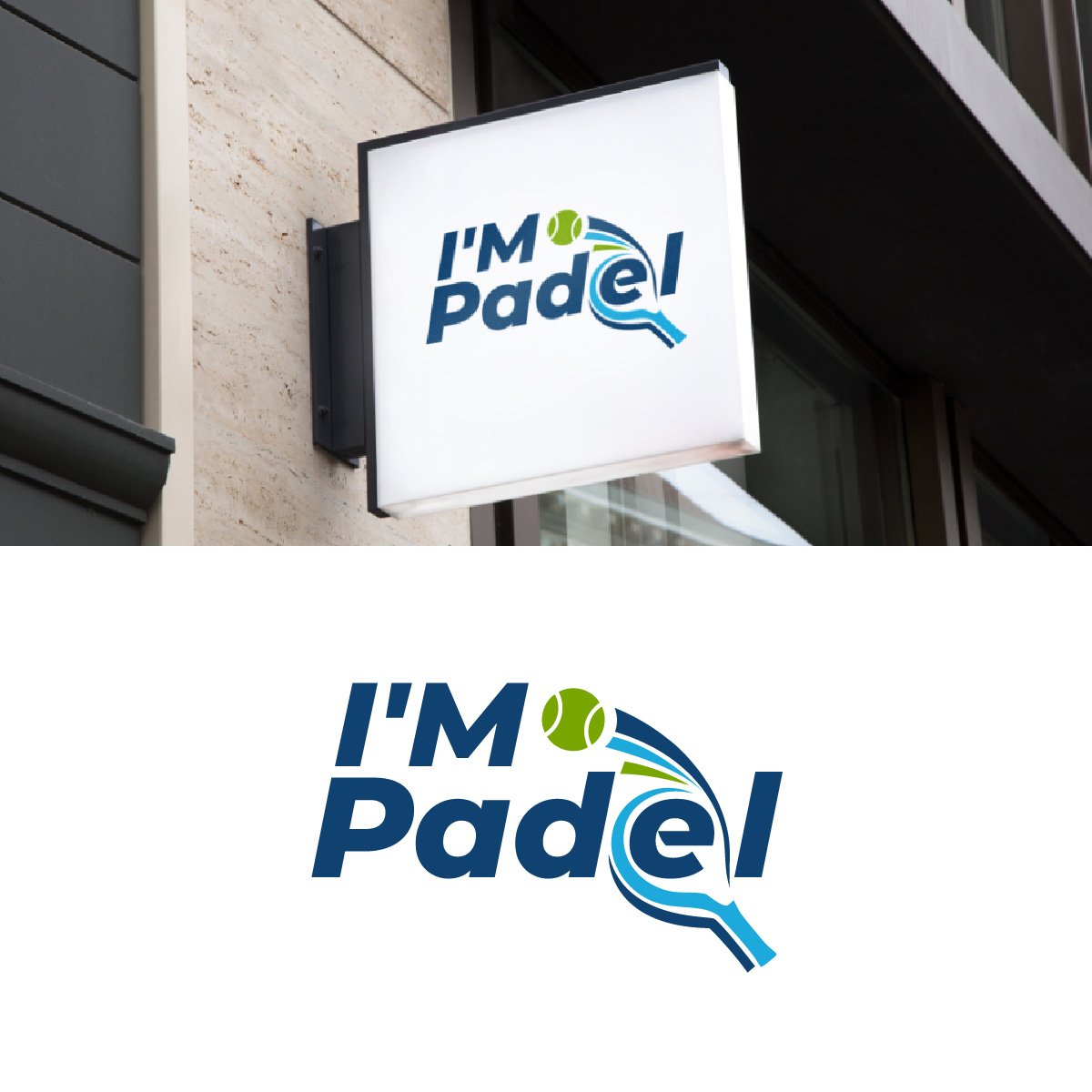 Logo Design by fly  design for I'M Padel | Design #33115455