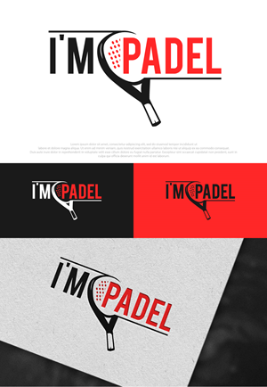 Logo Design by DesignLima for I'M Padel | Design: #33137006