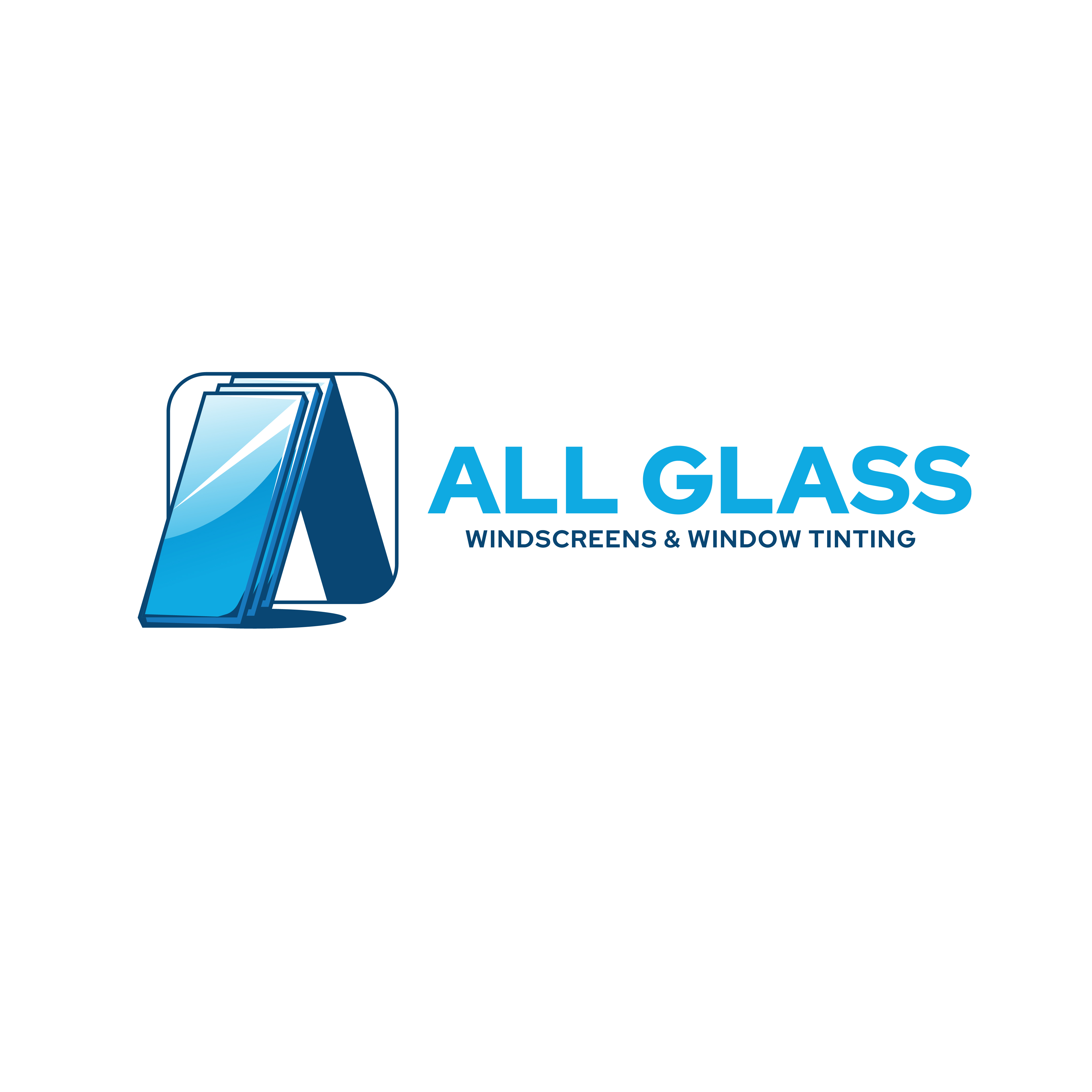 Logo-Design von PaoloP für All Glass Windscreens & Window Tinting | Design #33126705