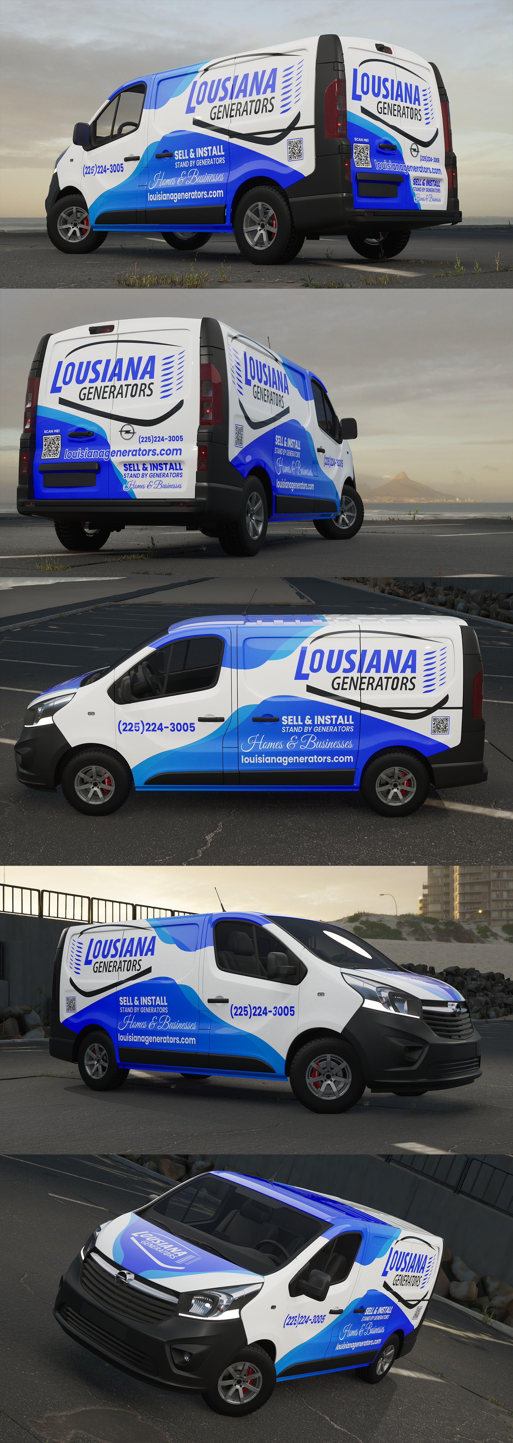 Grafik-Design von Panji A. für Louisiana Generators | Design #33129861