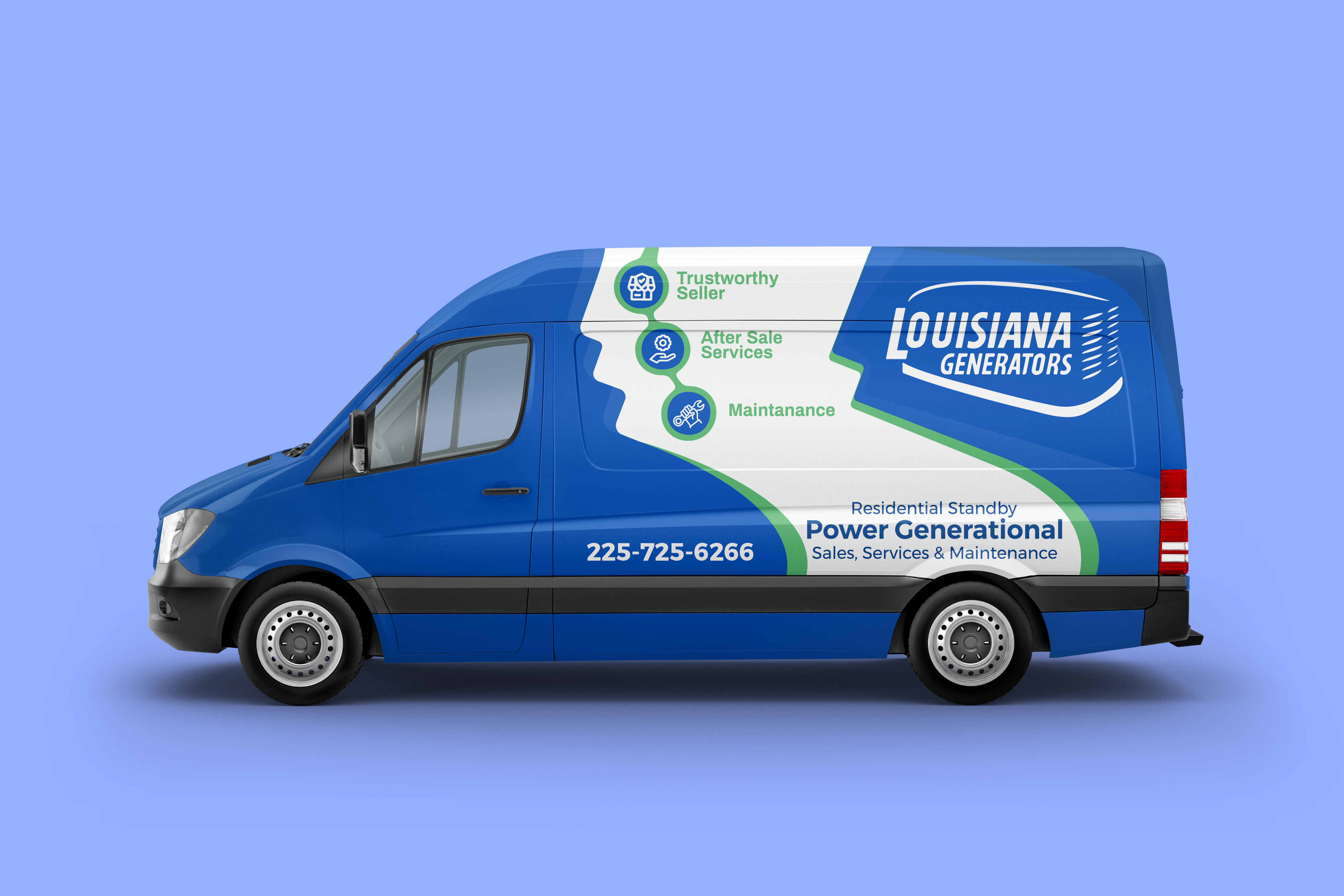 Graphic Design by CreziaDesigns for Louisiana Generators | Design #33128798