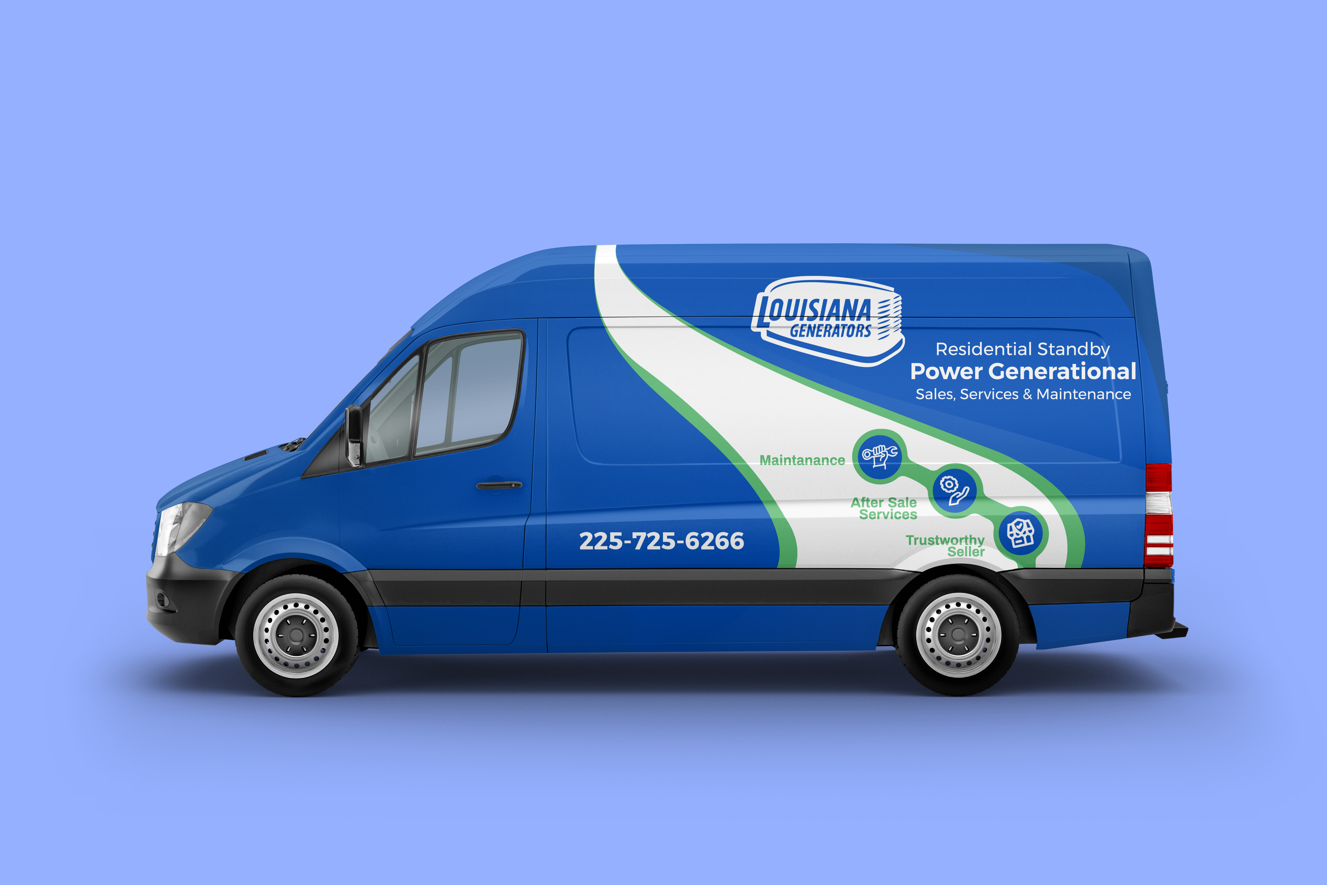 Diseño Gráfico por CreziaDesigns para Louisiana Generators | Diseño #33128989