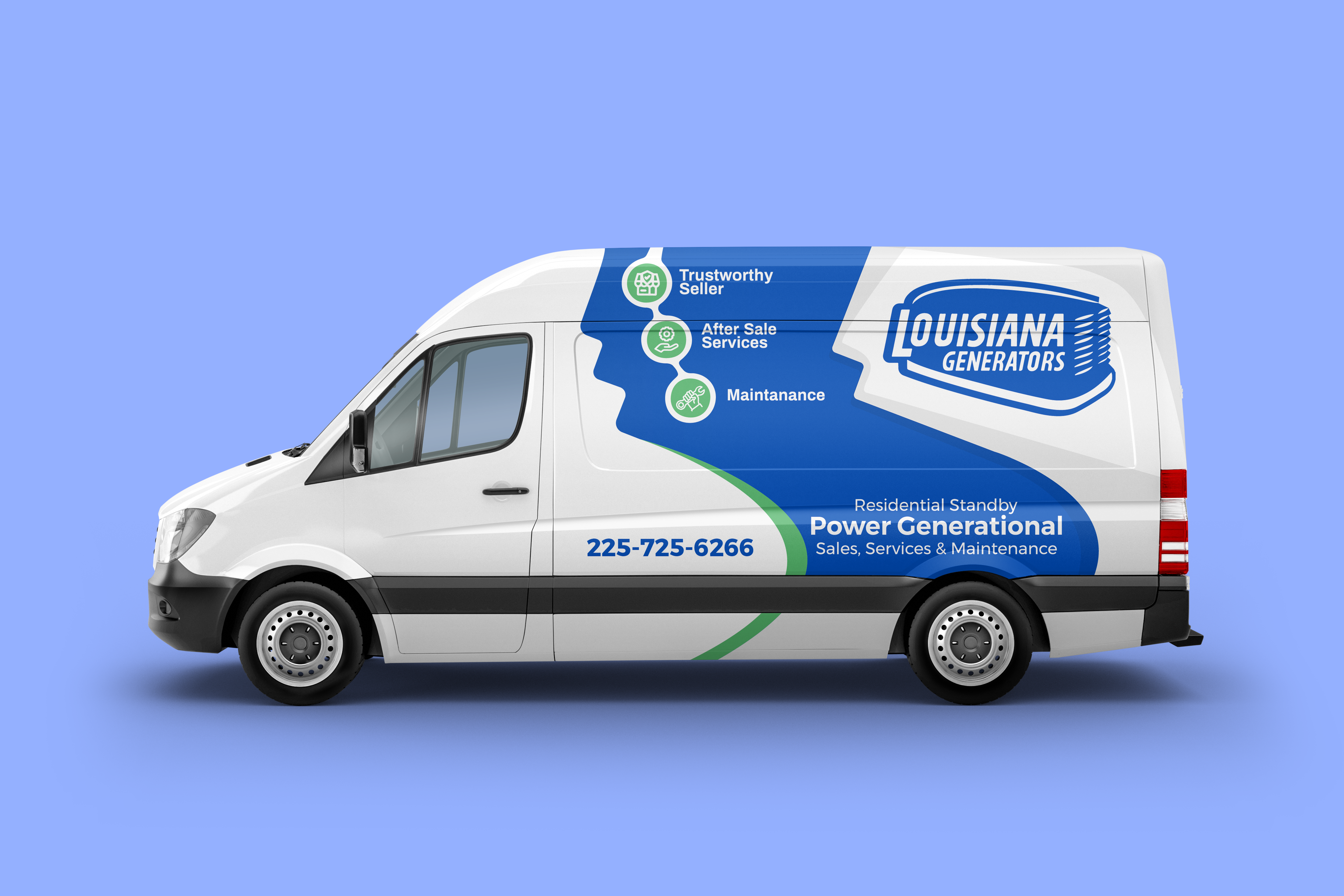 Grafik-Design von CreziaDesigns für Louisiana Generators | Design #33129390