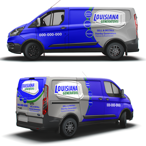 Diseño Gráfico por AZ_Studio para Louisiana Generators | Diseño: #33123489
