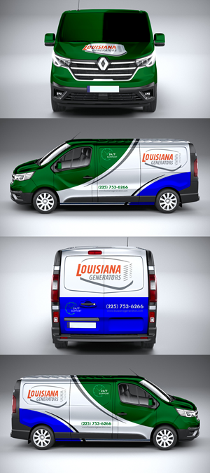 Diseño Gráfico por ANGGI MAULANA PRAKOSO para Louisiana Generators | Diseño: #33117390