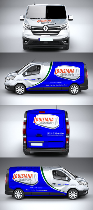 Graphic Design by ANGGI MAULANA PRAKOSO for Louisiana Generators | Design #33153149