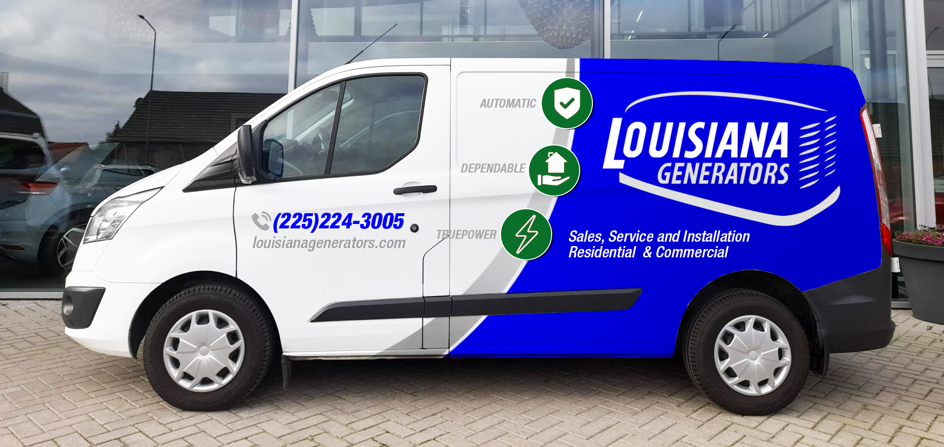 Diseño Gráfico por typefdesign para Louisiana Generators | Diseño #33129392