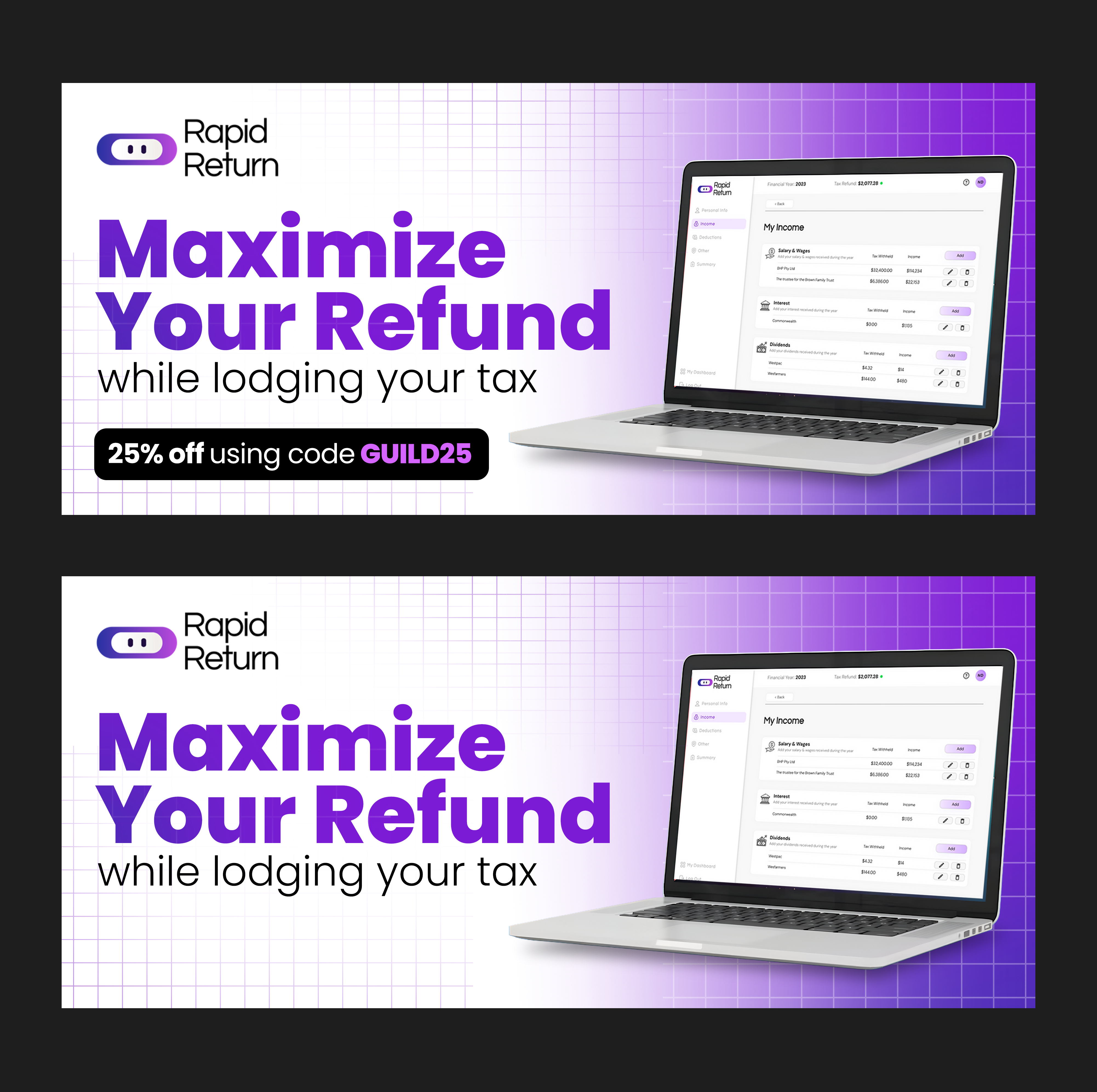 Banner Ad Design by Md. Humayun for this project | Design #33111243