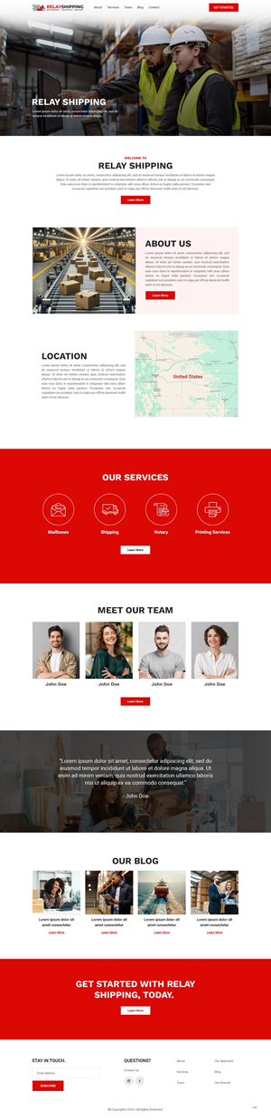 Squarespace Design by pb for this project | Design: #33117294