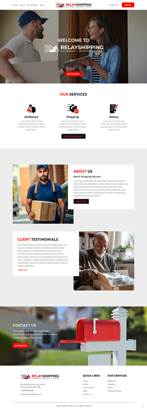 Squarespace Design by pb for this project | Design: #33117301
