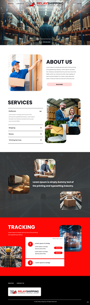 Squarespace Design by pb for this project | Design: #33117312