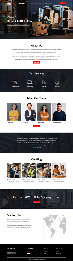 Squarespace Design by pb for this project | Design: #33117313