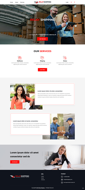 Squarespace Design by pb for this project | Design: #33117314