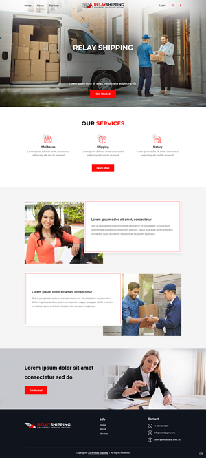 Squarespace Design by pb for this project | Design: #33124178