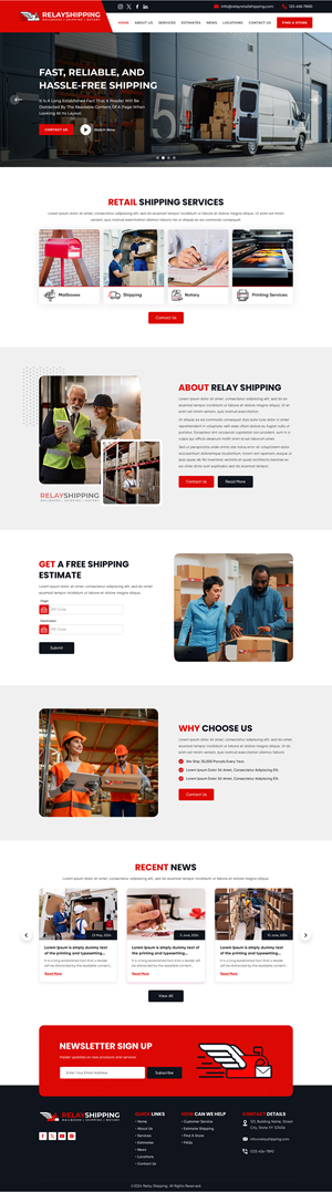 Squarespace Design by Sbss for this project | Design: #33123885