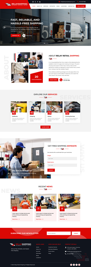 Squarespace Design by Sbss for this project | Design: #33128358