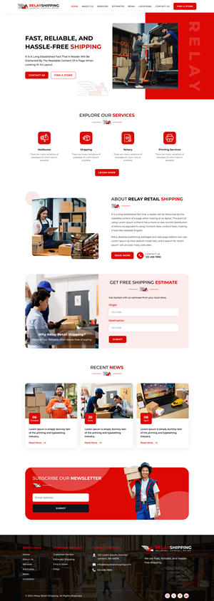 Squarespace Design by Sbss for this project | Design: #33128370