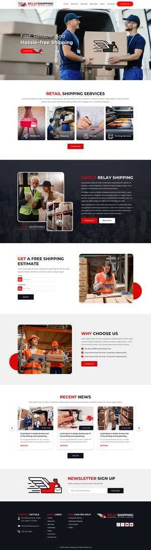 Squarespace Design by Sbss for this project | Design: #33137293