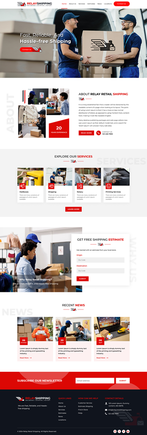 Squarespace Design by Sbss for this project | Design: #33137295