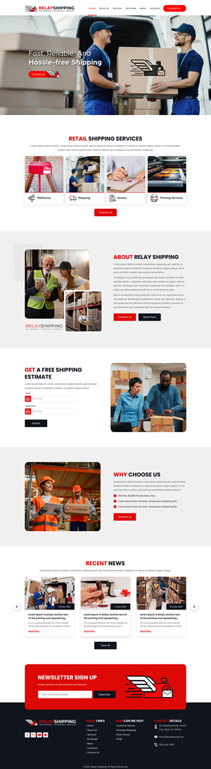 Squarespace Design by Sbss for this project | Design: #33137296