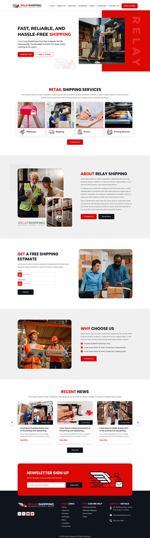 Squarespace Design by Sbss for this project | Design: #33137301