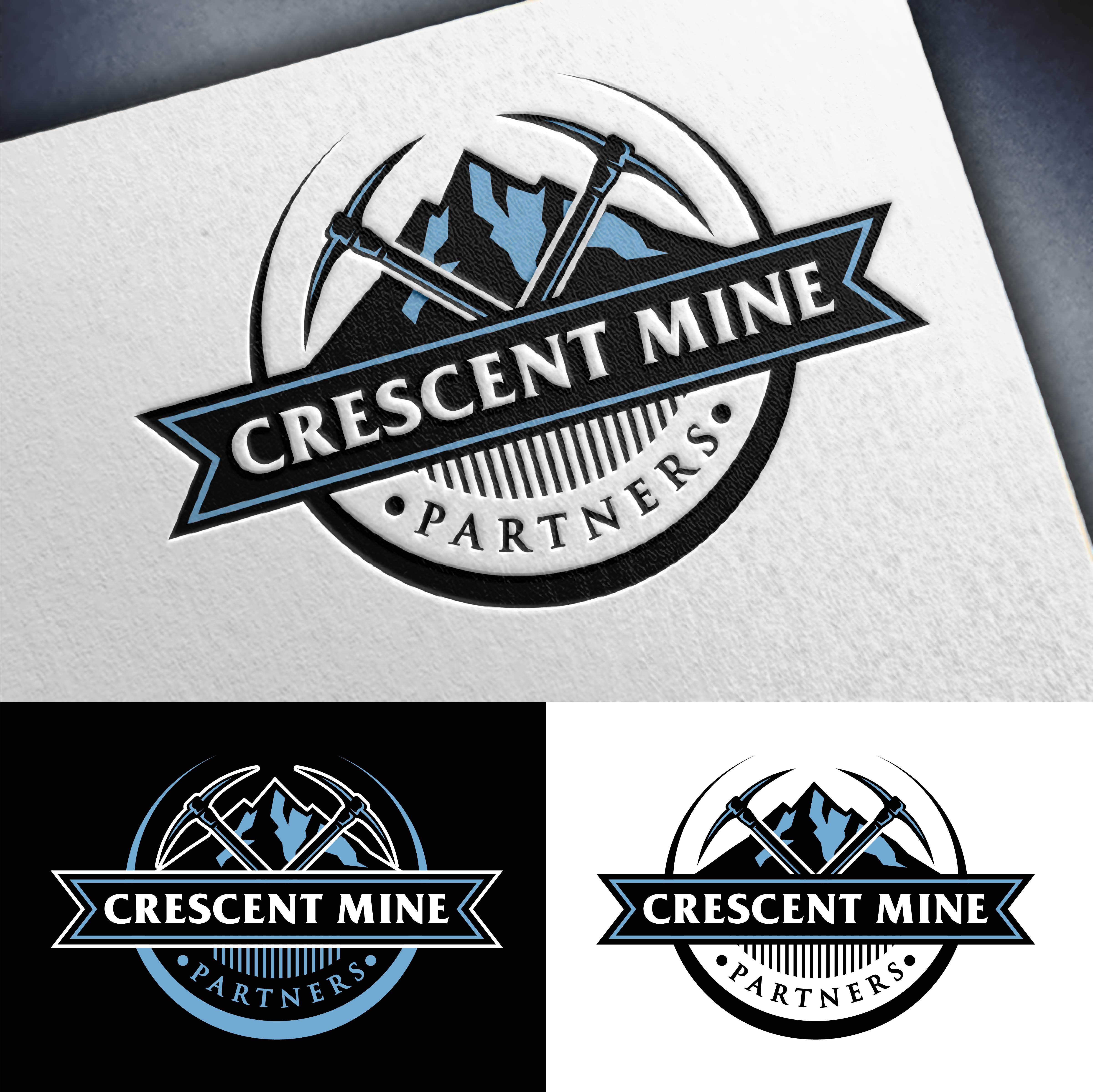 Logo Design by John Mark Arts for Crescent Mine Parters | Design #33123937