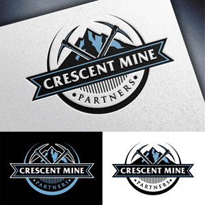 Logo Design by John Mark Arts for Crescent Mine Parters | Design #33123937