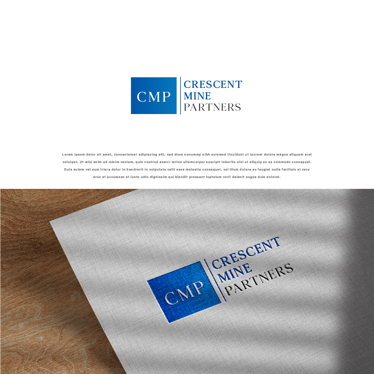 Logo Design by urvaG for Crescent Mine Parters | Design #33124514