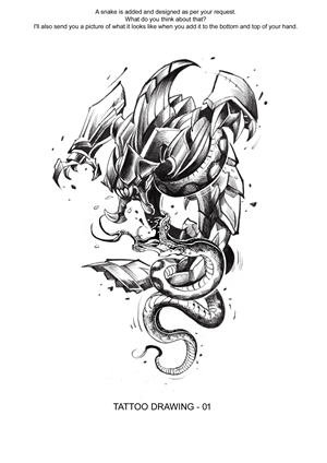 Tattoo Design by KwinArts for this project | Design #33145300