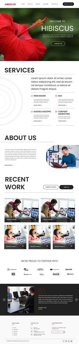 Web-Design von Creations Box 2015 für ONEELEVEN | Design: #33117843