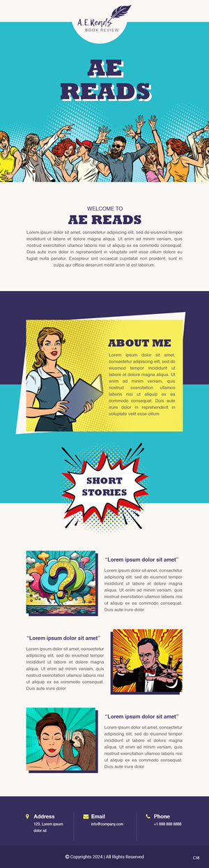 Newsletter Design by pb for this project | Design: #33117244