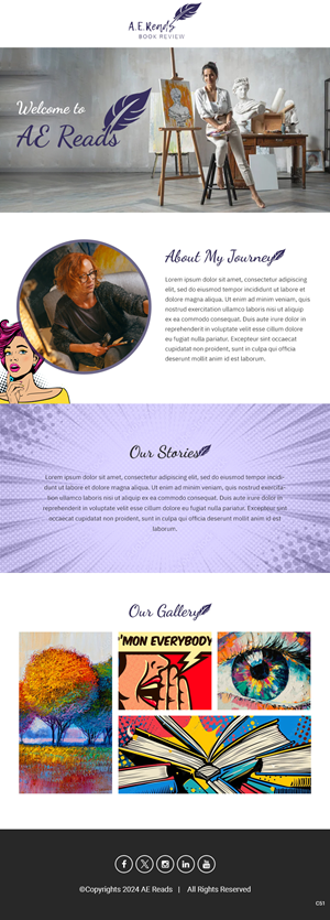 Newsletter Design by pb for this project | Design: #33117251