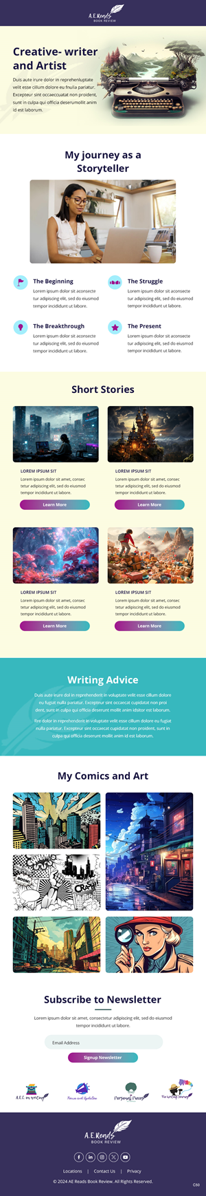 Newsletter Design by pb